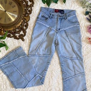 Y2K Vintage Patch Jeans